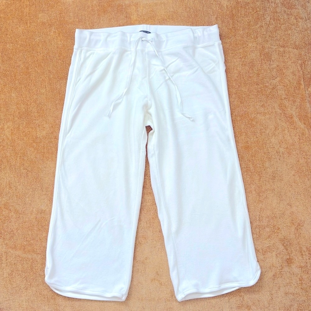 NWOT GapBody White Terry Pant Cover-Up